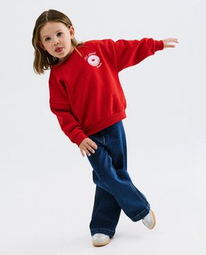 Sweats - Sweat avec imprim&eacute; croissant
