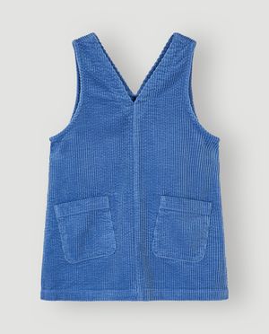 Robes - Robe en velours c&ocirc;tel&eacute;