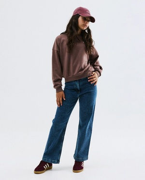 Blauwe jeans, straight fit
