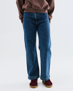 Jeans - Blauwe jeans, straight fit