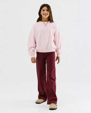 Jean bordeaux, straight fit