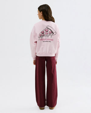 Jeans - Bordeaux jeans, straight fit