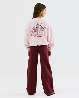 Jeans - Jean bordeaux, straight fit