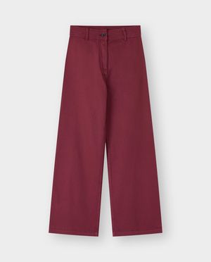 Jeans - Bordeaux jeans, straight fit