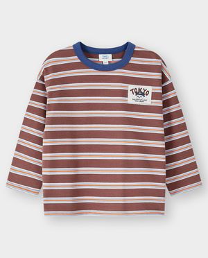 T-shirts - T-shirt &agrave; manches longues ray&eacute;