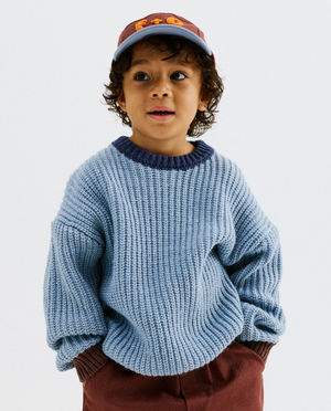 Pull avec patchs aux coudes
