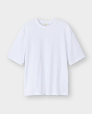 T-shirts - T-shirt blanc, coupe oversize, XS-XXL