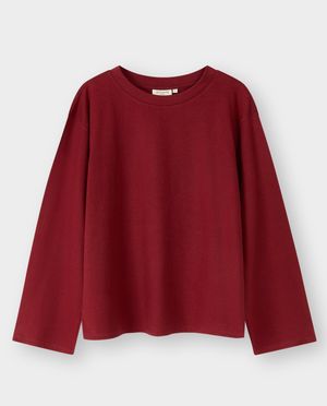 T-shirts - Bordeaux longsleeve, XS-XXL