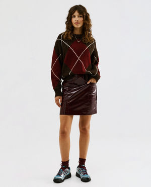 Pulls - Pull &agrave; carreaux, XS-XXL