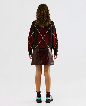 Pulls - Pull &agrave; carreaux, XS-XXL