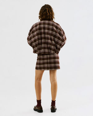 Blazers - Gilet en flanelle &agrave; carreaux, XS-XXL