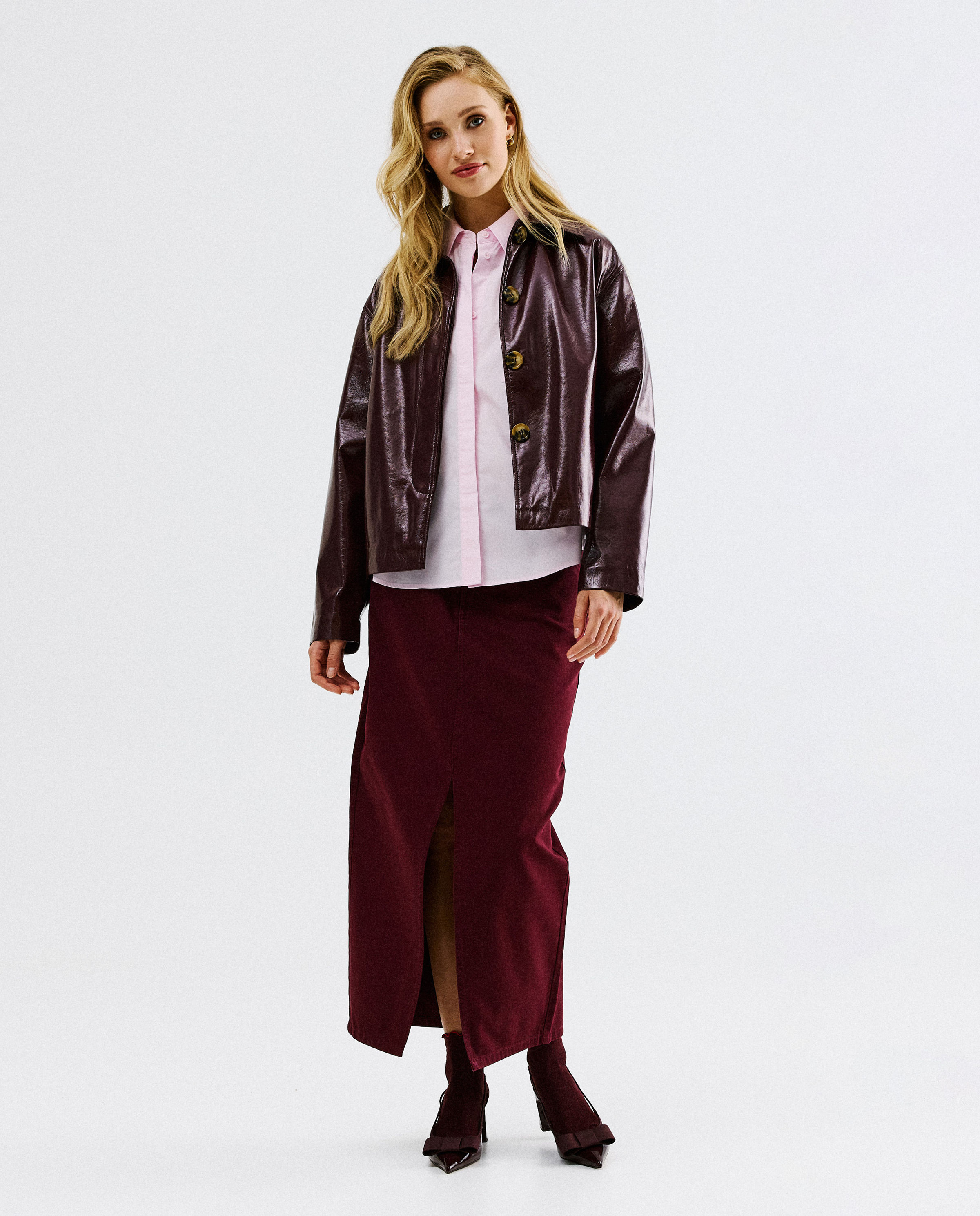 Bordeaux rok - Sora