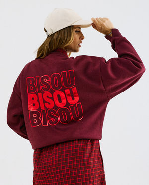 Sweater met backprint