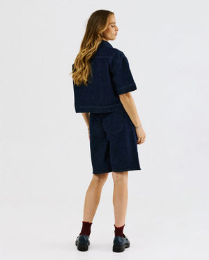 Blazers - Donkerblauw jeanshemd