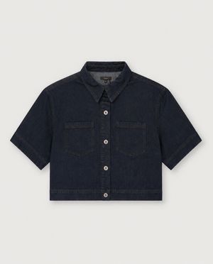 Blazers - Donkerblauw jeanshemd