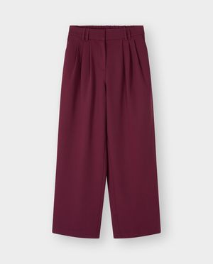 Broeken - Bordeaux broek, regular fit