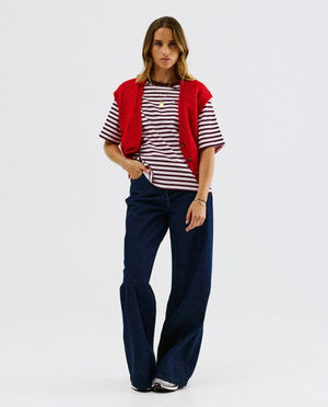 Cardigan - Rode cardigan