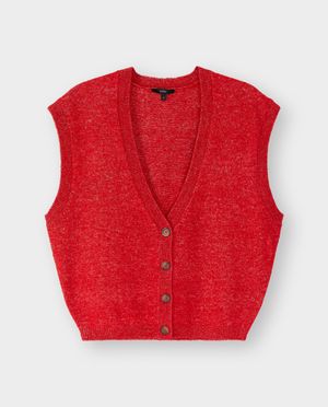 Cardigans - Cardigan rouge