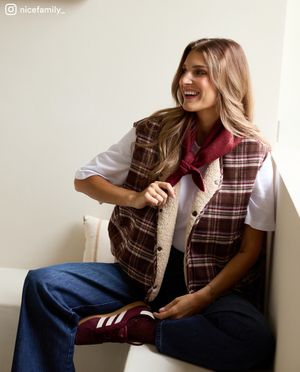 Cardigans - Gilet teddy r&eacute;versible, XS-XXL