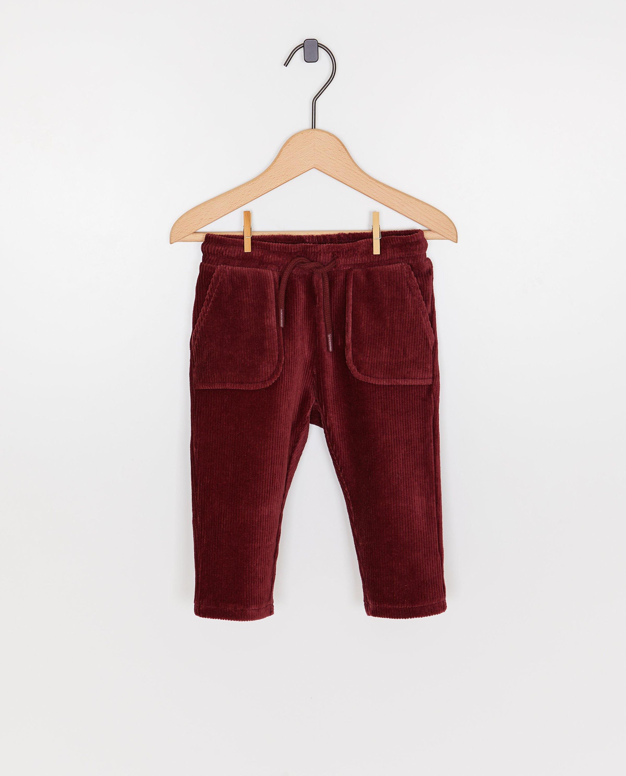 Broek van fijn ribfluweel, loose fit - Cuddles and Smiles