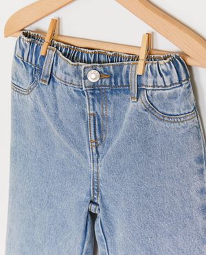 Jeans - Blauwe jeans met volants