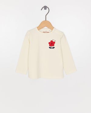 Longsleeve met bloem