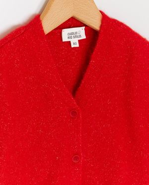 Cardigan - Rode cardigan