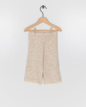 Broeken - Gebreide broek met kanten boorden, 62-98