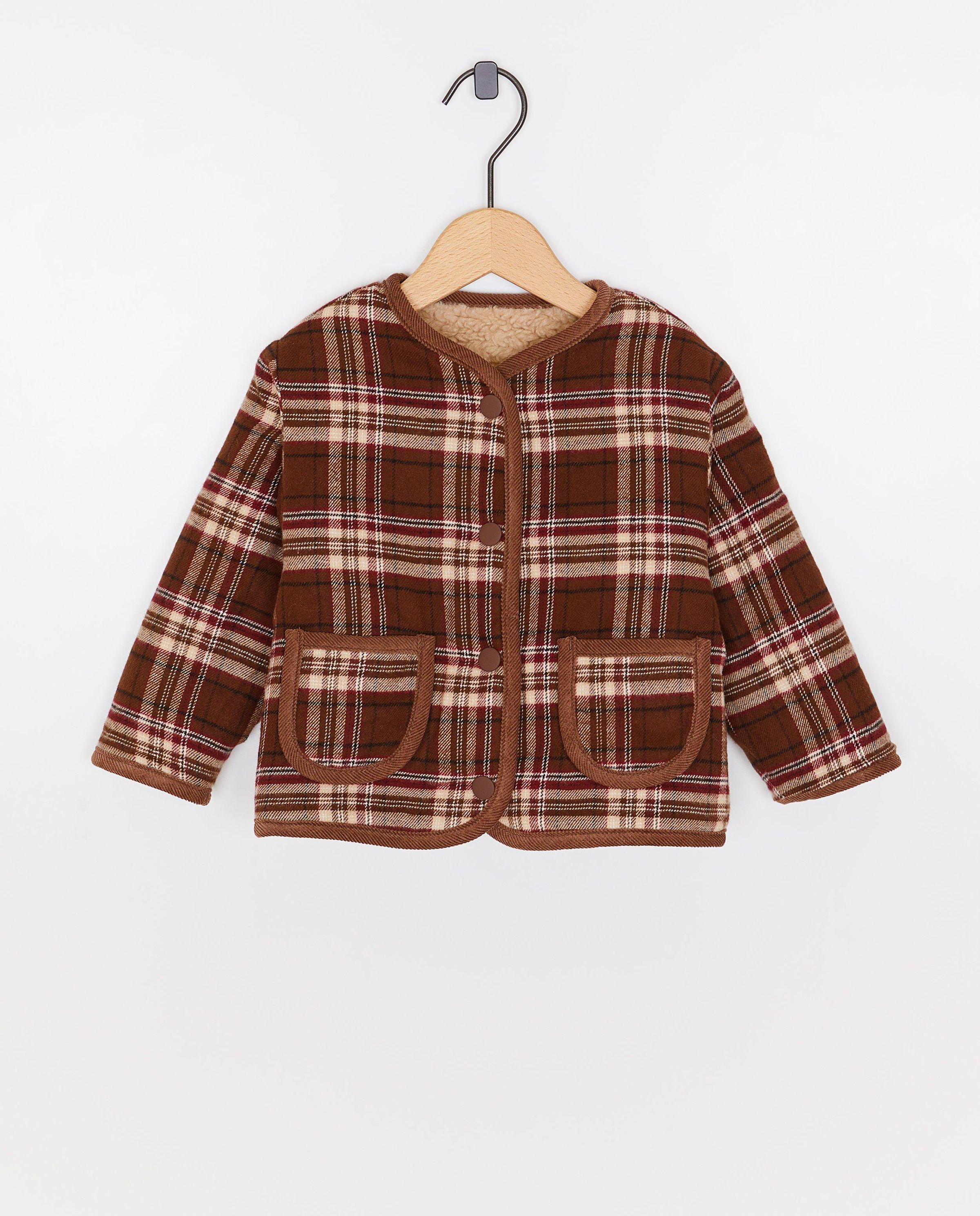 Omkeerbaar teddy vest, 62-92 - NICEfamily