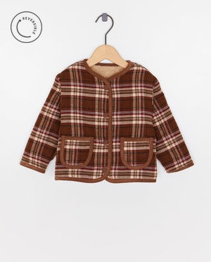 Omkeerbaar teddy vest, 62-92