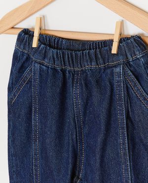 Jeans - Donkerblauwe jeans, baggy fit, 62-92