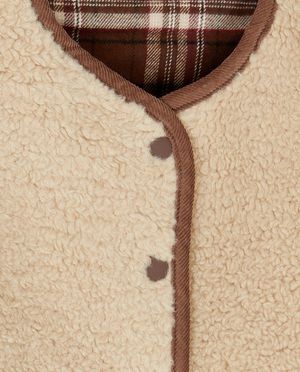 Blazers - Gilet teddy r&eacute;versible, 98-128