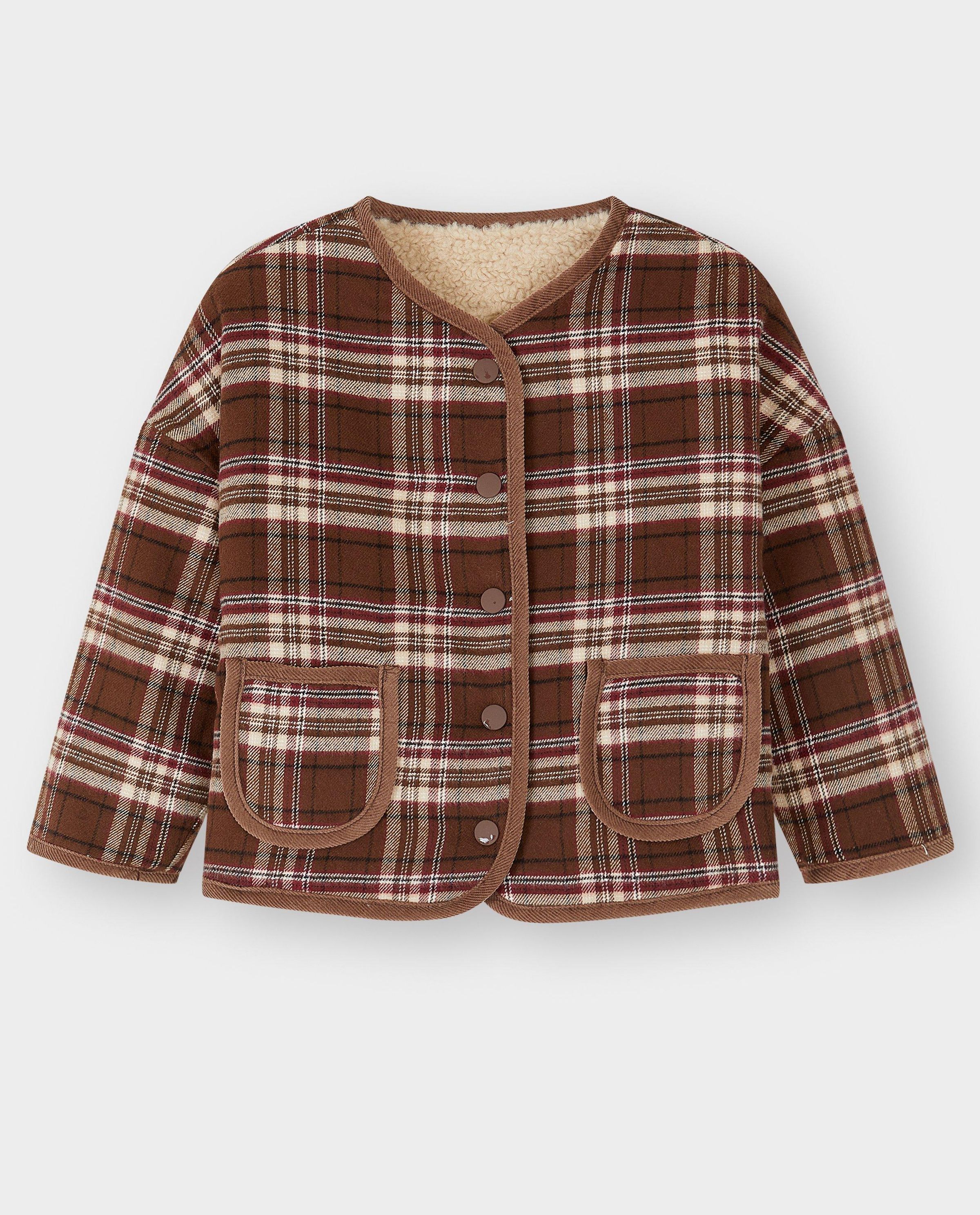 Gilet teddy r&eacute;versible, 98-128 - NICEfamily