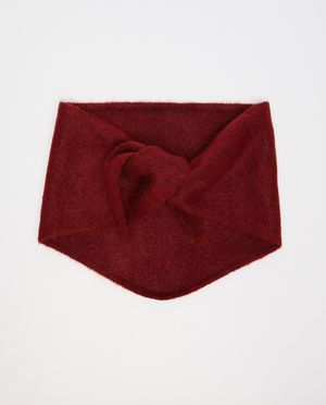 Bonneterie - Petit foulard rouge, unisexe