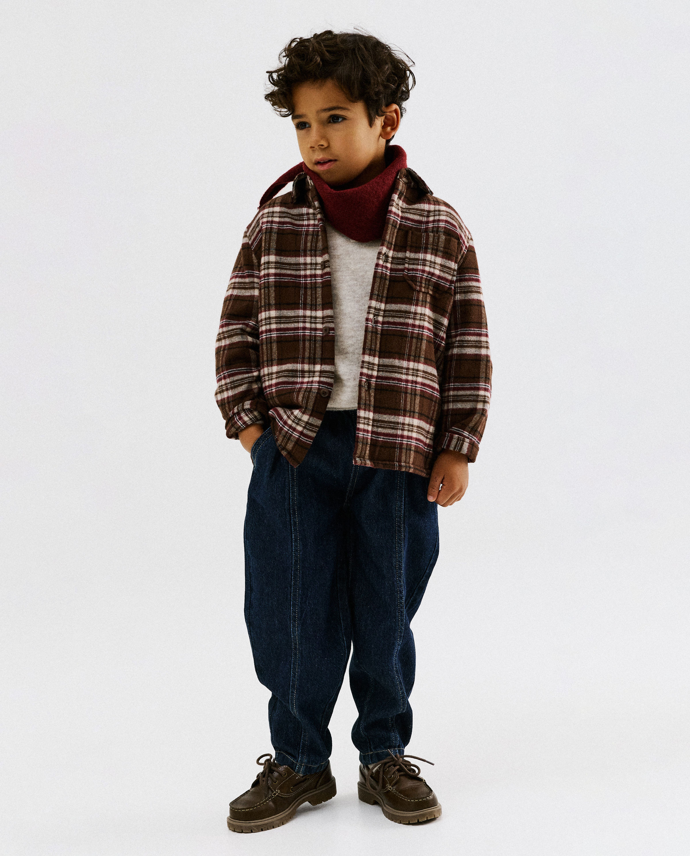 Jean bleu fonc&eacute;, baggy fit, 92-128 - NICEfamily