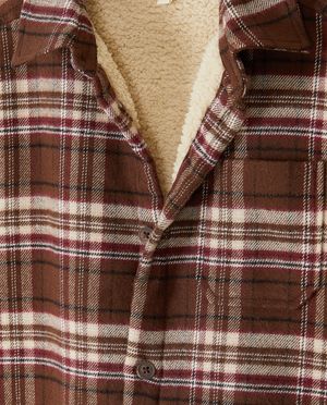Chemises - Chemise en flanelle avec doublure teddy, 98-128