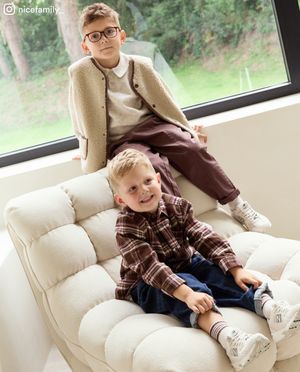 Blazers - Gilet teddy r&eacute;versible, unisexe, 92-128