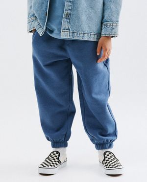 Pantalons - Pantalon de jogging bleu, loose fit
