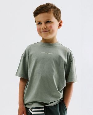 T-shirt avec imprim&eacute; au dos, loose fit - Besties