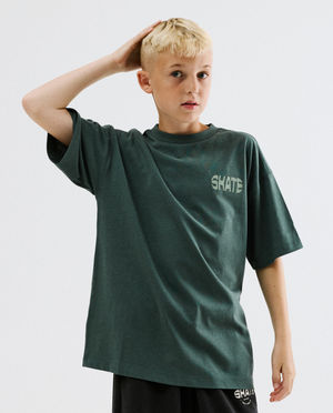 T-shirt avec inscription, regular fit