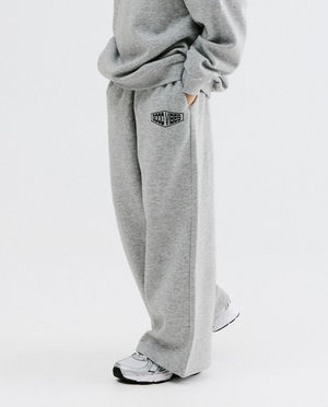 Pantalons - Pantalon de jogging avec inscription, extra loose fit