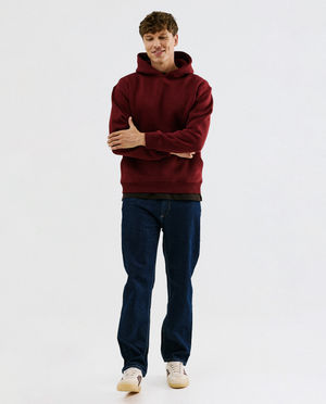 Sweaters - Bordeaux hoodie, S-XXL