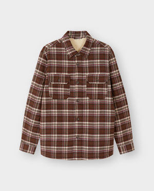Hemden - Overhemd met teddy voering, S-XXL
