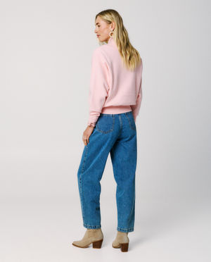 Jeans - Blauwe jeans, balloon fit