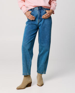 Jeans - Jean bleu, balloon fit