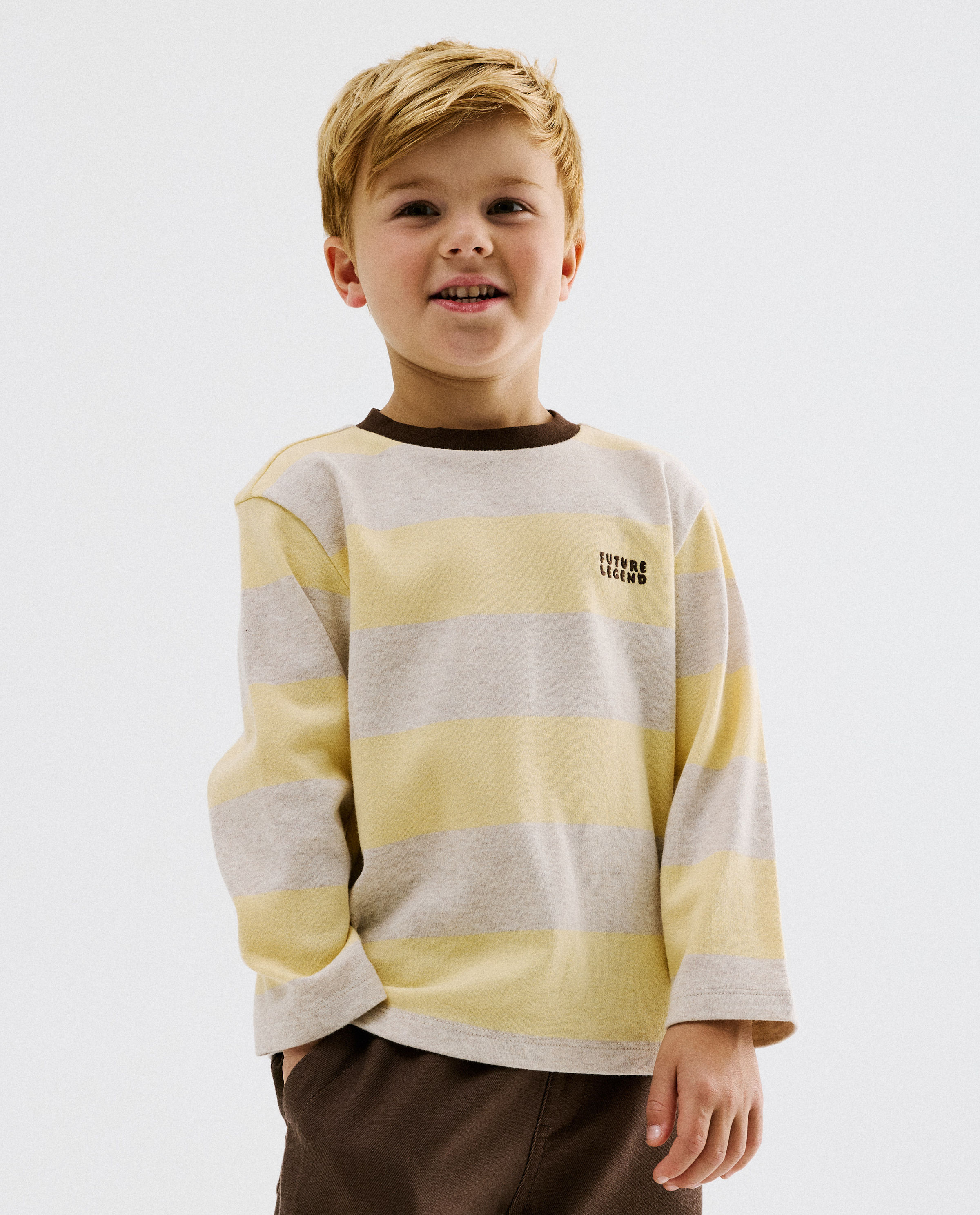 Longsleeve met geborduurd opschrift - Samson