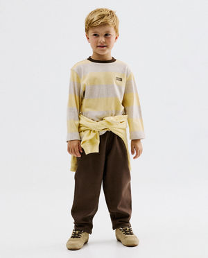 T-shirts - Longsleeve met geborduurd opschrift
