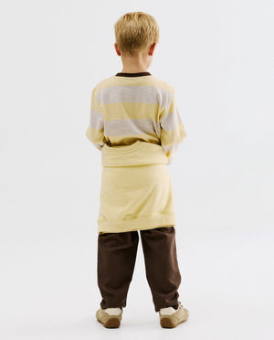 T-shirts - Longsleeve met geborduurd opschrift