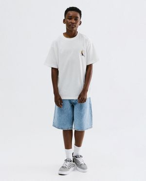 T-shirts - T-shirt avec broderie Jean-Michel Basquiat