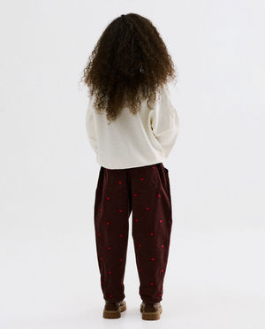 Cardigans - Sweater avec inscription brod&eacute;e en relief